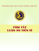 Thiết kế mặt đường bê tông xi măng cho Lào: Tóm tắt luận án tiến sĩ về thông số và phương pháp nghiên cứu
