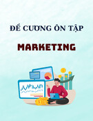 Đề cương ôn tập Marketing: Tổng hợp đầy đủ, chuẩn nhất