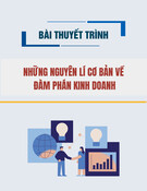 Nguyên lý cơ bản về đàm phán kinh doanh: Bài thuyết trình chi tiết