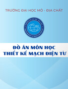Thiết kế mạch điện tử: Đồ án môn học [chuẩn nhất]