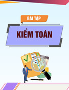 Bài tập tình huống môn Kiểm toán: Hướng dẫn giải chi tiết