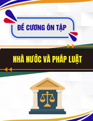 Đề cương ôn tập Nhà nước và Pháp luật chi tiết nhất