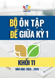 Bộ đề ôn tập giữa học kỳ 1 môn Toán 11 Kết nối tri thức năm học 2025 – 2026