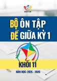Bộ đề ôn tập giữa học kỳ 1 môn Toán 11 Cánh diều năm học 2025 – 2026