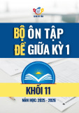 Bộ đề ôn tập giữa học kỳ 1 môn Toán 11 Chân trời sáng tạo năm học 2025 – 2026