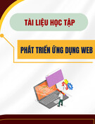 Tài liệu học tập Phát triển ứng dụng Web cho sinh viên Công nghệ thông tin (Đại học)