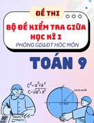 Đề tham khảo giữa kì 1 Toán 9 phòng GD&ĐT Hóc Môn – TP HCM
