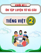 Ôn tập Luyện từ và câu cuối kì 1 lớp 2 [chuẩn nhất]