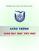 Giáo trình Giáo dục học tiểu học: ThS. Trần Thị Bích Diệp, ThS. Vũ Thị Thu Hường (Đồng chủ biên)