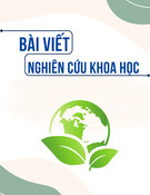 Mô hình hóa tác động biến đổi khí hậu lên sự phân bố loài chỉ thị đáy ở biển Địa Trung Hải phía Đông