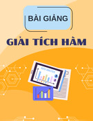 Bài giảng Giải tích hàm Đinh Ngọc Thanh (2024) mới nhất
