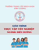 Giáo trình Thực tập tốt nghiệp Điều dưỡng Trung cấp: Kinh nghiệm từ Trường Trung cấp Bách khoa Bình Dương