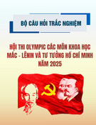 Bộ câu hỏi trắc nghiệm Hội thi Olympic Khoa học Mác - Lênin và Tư tưởng Hồ Chí Minh năm 2025