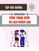 Bài giảng Tiếng Trung Quốc du lịch khách sạn [Tập hợp]
