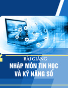Bài giảng Nhập môn Tin học và kỹ năng số [Mới nhất]