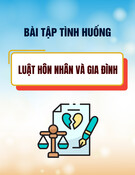 Bài tập tình huống Luật Hôn nhân và Gia đình: Kinh nghiệm giải quyết