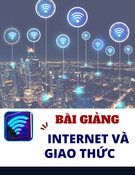 Bài giảng Internet và giao thức TS. Phạm Anh Thư chuẩn nhất