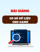 Sao lưu và khôi phục dữ liệu game: Bài giảng Cơ sở dữ liệu (Bài 8)
