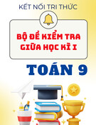 Đề thi giữa kì 1 Toán 9 KNTT có đáp án và ma trận