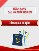 Ngân hàng câu hỏi trắc nghiệm Tổng quan du lịch [chuẩn nhất]