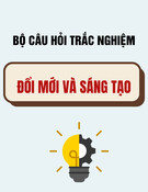 Bộ câu hỏi trắc nghiệm Đổi mới và sáng tạo [mới nhất]