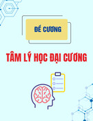 Đề cương Tâm lý học đại cương: Tổng hợp đầy đủ, chi tiết