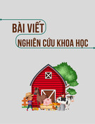 Đánh giá hiệu quả mô hình phát điện khí sinh học tại trang trại chăn nuôi lợn ở Thanh Hóa