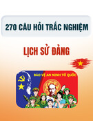 270 Câu hỏi trắc nghiệm Lịch sử Đảng: Tổng hợp đầy đủ nhất