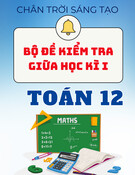 Bộ đề thi giữa kì 1 Toán 12 Chân trời sáng tạo (Có Đáp án)