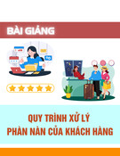 Quy trình xử lý phàn nàn của khách hàng: Bài giảng chi tiết