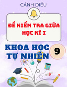 Đề thi giữa kì 1 Khoa học tự nhiên 9 Cánh diều (Theo CV 7991)