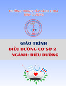 Giáo trình Điều dưỡng cơ sở 2 tốt nhất (Ngành Điều dưỡng Trung cấp) - Trường Trung cấp Bách khoa Bình Dương