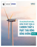 Cẩm nang Hướng dẫn doanh nghiệp hướng tới tương lai carbon thấp và phát thải ròng bằng không