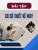 Bài tập môn Cơ sở thiết kế máy [năm] [mới nhất]
