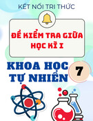 Đề thi giữa kì 1 KHTN 7 Kết nối tri thức (Theo CV 7991)
