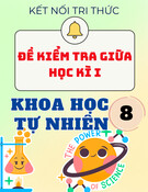 Đề thi giữa kì 1 Khoa học tự nhiên 8 Kết nối tri thức (Theo CV 7991)