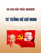 30 câu hỏi trắc nghiệm Tư tưởng Hồ Chí Minh (Đề 1) chuẩn nhất