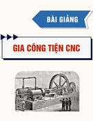 Bài giảng Gia công tiện CNC Phạm Quang Thắng