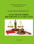 Hỏi - đáp Luật Trách nhiệm bồi thường của Nhà nước: Tài liệu truyền thông [chuẩn nhất]