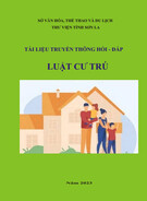 Luật Cư trú: Tài liệu truyền thông Hỏi - đáp [chuẩn nhất]