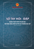 Hỏi - đáp Quản lý Nhà nước về Giáo dục: Sổ tay khi thực hiện chính quyền địa phương hai cấp