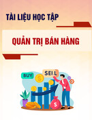 Tài liệu học tập Quản trị bán hàng [mới nhất]