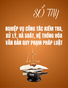 Sổ tay Nghiệp vụ công tác kiểm tra, xử lý, rà soát, hệ thống hóa văn bản quy phạm pháp luật [chuẩn nhất]