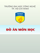 Đồ án môn học: Thiết kế phần điện trạm biến áp