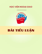 Diễn đàn Khu vực ASEAN (ARF): Bài tiểu luận về sự hình thành và phát triển