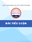 Tiểu luận về mối liên hệ giữa báo chí và mạng xã hội