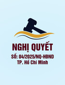 Nghị quyết 04/2025/NQ-HĐND Tp. Hồ Chí Minh: Toàn văn và hướng dẫn chi tiết