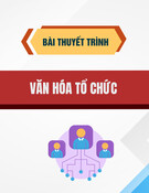Văn hóa tổ chức: Bài thuyết trình [chuẩn SEO]
