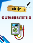 Bài tập Đo lường điện và thiết bị đo: Tổng hợp bài tập hay và phương pháp giải