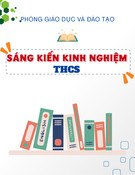 Sáng kiến kinh nghiệm THCS: Vận dụng bài toán nội dung thực tiễn vào dạy Toán 6 hiệu quả